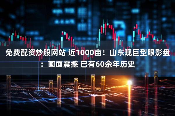 免费配资炒股网站 近1000亩！山东现巨型眼影盘：画面震撼 已有60余年历史